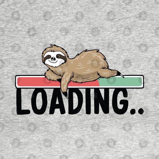 loading sloth by whatyouareisbeautiful